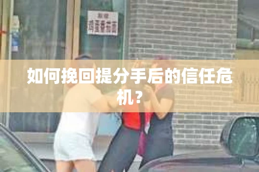 如何挽回提分手后的信任危机？