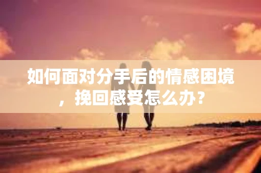 如何面对分手后的情感困境，挽回感受怎么办？