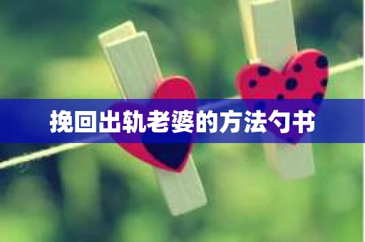 挽回出轨老婆的方法勺书