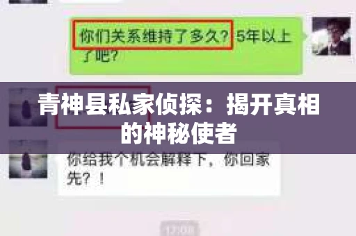 青神县私家侦探：揭开真相的神秘使者