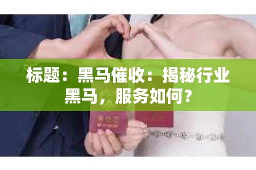 标题：黑马催收：揭秘行业黑马，服务如何？