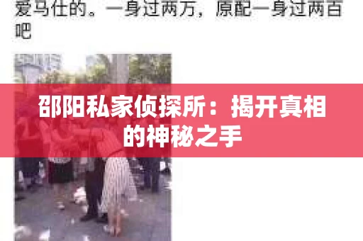 邵阳私家侦探所：揭开真相的神秘之手
