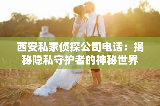 西安私家侦探公司电话：揭秘隐私守护者的神秘世界