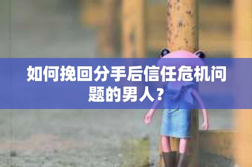 如何挽回分手后信任危机问题的男人? 如何挽回分手后信任危机问题的男人?