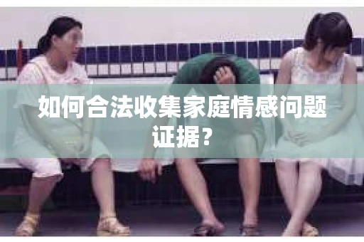 如何合法收集家庭情感问题证据？